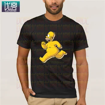 Bart Simpson - Plika Homer Simpson Marškinėliai Drabužių Populiarus T-Shirt Crewneck Medvilnės Tees Humoro Tee Marškinėliai Derliaus Įgulos Kaklo