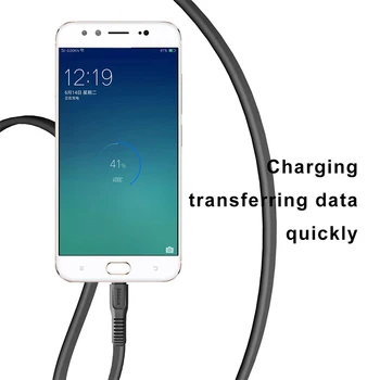 Baseus Micro USB kabelis 2A Greito įkrovimo kabelis Samsung S6 S7 už 