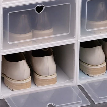 Batų Dėžutė Sutirštinto Stalčių Atveju Plastikiniai Batų Dėžės Ant Kitos Organizatorius Shoebox