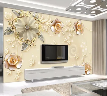 Beibehang Namų dekoro Freskos Europos Stiliaus Iškilumo Papuošalai Paprasta Sofa-lova, TV Foną, Sienos 3d tapetai papel de parede
