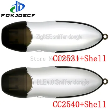 Belaidžio Zigbee CC2531 CC2540 Sniffer Plikas Valdybos Paketinių Protokolo Analizatorius USB Sąsaja Dongle Fotografavimo Paketo Modulis +Shell