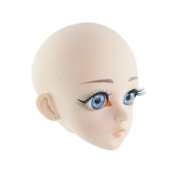 Bjd Doll 1/4 48cm 22 Kilnojamojo Sąnarių 3D Mėlynas Akis Makiažas Kūdikių, Moterų Nuogas, Nuogas Kūnas Mados Lėlės, Žaislai Mergaitėms 