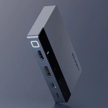 CABLETIME LED Belaidžio Ekrano Perjungiklį 4 1 HDMI HDR Mygtuką Perjungti HUB Projektorius KOMPIUTERIO, Nešiojamojo kompiuterio 