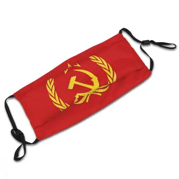 CCCP Tarybų Socialistinių Respublikų Sąjungai (SSRS Reutilizable Mascarilla PLAKTUKAS IR PJAUTUVAS Veido Kaukė Su Filtrais
