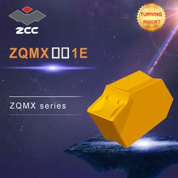 CNC tekinimo įrankiai įdėklai 10vnt/daug ZQMX-IE ZQMX serijos padengtas įtvirtino karbido tekinimas plieno įdėklai nerūdijančio plieno sklastymas
