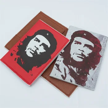 Che Guevara Serijos Pasas, Padengti Raudona Juoda Oda Banko Kredito Kortelių Atveju Moterys Vyrai Kelionių Paso Turėtojas ID Kortelės Bilietų Katalogą