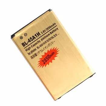 Ciszean 2850mAh BL-45A1H / BL45A1H Aukso Pakeitimo Baterija LG K10 F670L F670K F670S F670 K420N K10 LTE Q10 K420 baterijos