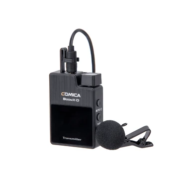 Comica BoomX-D D2 Skaitmeninio Belaidžio Mikrofono Sistema Lavalier Atvartas Mic Reveiver Siųstuvas Rinkinys, skirtas DSLR Fotoaparatų Išmanųjį telefoną