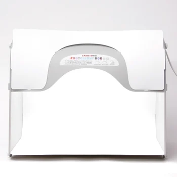 DHL shipping SANOTO softbox foto studija, fotografijos, šviesos dėžutės nešiojamas mini foto lauke MK60-LED 220/110V ES AU US UK