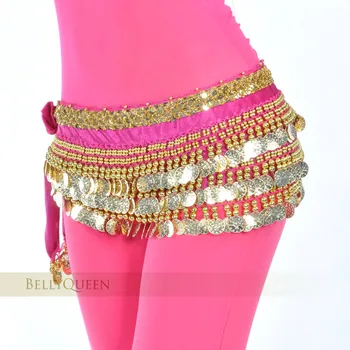 De disfraces de danza del vientre para mujer, cinturón de danza Indija, cadena de cintura, bufanda de cadera para mujer