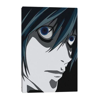 Death Note L Plakatas Drobė Sienos Meno Apdailos Spaudinius Namuose Miegamojo Puošimas Tapyba