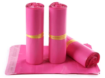 Deep Pink Poli Pašto Klijų Paketas, Krepšiai Bolsa Dovanų Pakavimo Maišeliai, Plastikiniai Mailer Rožinė Drabužių/Dėžutės Po Krepšiai