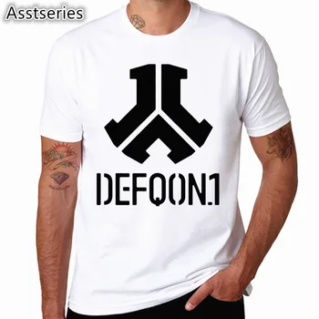 Defqon 1 Vaiskiai Dizaineris Marškinėliai Vyrams Tshirts Hip-Hop Mens Trumpas Rankovėmis marškinėliai Mados atsitiktinis marškinėliai HCP4554