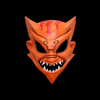 Derva Halloween Carnival Velnias Cosplay Kaukė Vyrams Anime Cosplay Rekvizitai Demonas dėvėti Juokinga Šalies Prekių