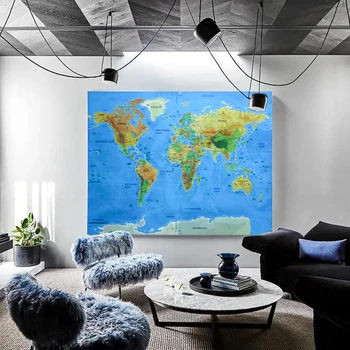Didelio Dydžio Ištrinti Pasaulio Kelionių Žemėlapį Nulio Išjungti Pasaulio Žemėlapį Kelionės Įbrėžimams Žemėlapis Kambarys Home Office Dekoravimas Sienų Lipdukai Dovanos