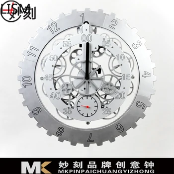 Didelis Įrankių Modernus Sieninis Laikrodis 3d Meatl Prabangūs Laikrodžiai Kambarį Silent Mechaninė Sieninis Laikrodis Modernaus Dizaino Biuro Dekoras Childern