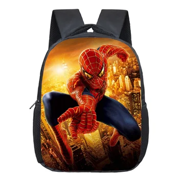 Disney Kuprinę Mados SpiderMan Kuprinė Schoolbags Mergaitės Berniukai Vaikų Mokyklos Krepšiai Darželio Vaikiška Kuprinė