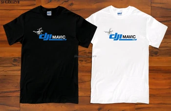 Dji Mavic Pilotas Juoda Drone vyriškos Juodos ir Baltos T-shirt Cool Atsitiktinis pasididžiavimas marškinėliai vyrams Unisex Naujas Mados marškinėlius sbz1426