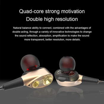 Du kartus Vienetas Ratai In-Ear Ausines, skirtas Doogee Šaudyti 2 X20 X30 S60 BL12000 Pro BL7000 Y6 Stereofoninė laisvų Rankų Ausinė Fone De Ouvido