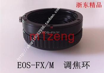 EF-fx Makro Fokusavimo Helicoid adapterio žiedas canon eos llens į fuji Fujifilm XE3/XH1/XA7/XA5/XT4 xt3 xt10 xt100 xpro3 fotoaparatas