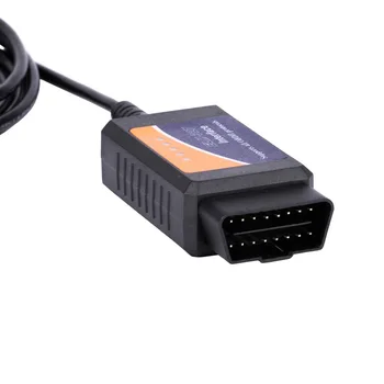 ELM327 USB versija 1.5 V1.5 Automobilių kodas reader OBD/OBDII OBD2 skaneris automobilių diagnostikos sąsaja sąsaja V1.5 versija