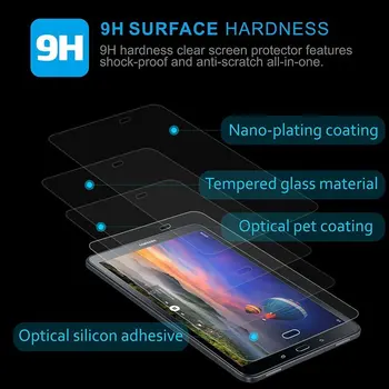 Ekrano Grūdintas Stiklas Protector For Samsung Galaxy Note 10.1 colių SM-P600 P601 Tablet Screen Protector, Stiklo Pastaba 10.1 P600