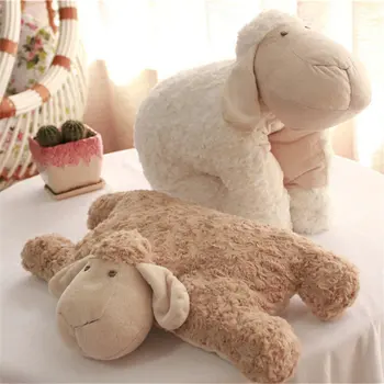 Eksporto Korėja Ėriukų lankstymo pagalvę Pliušinis Avių iškamša Pliušinis Modeliavimas Ėriukų Permainingi Lėlės, Žaislai, Vaikų Kambario Dekoro