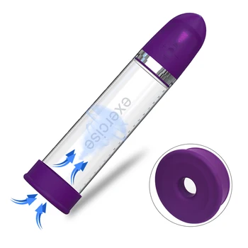 Elektros Varpos siurblys Sekso žaisliukai Vyrams Vyras Suaugusiųjų USB Įkrovimo Automatinis dulkių penis Extender didintuvas Gaidys plėtros