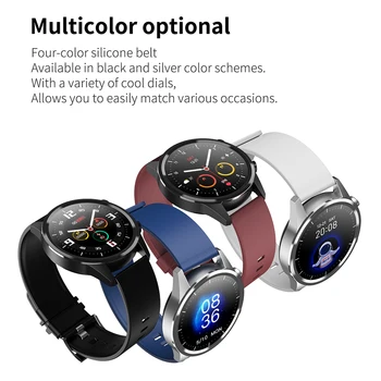 F35 1.28 colių Jutiklinis Smart Watch 