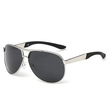 FONHCOO Prekės Dizaineris Ovalo formos Akiniai nuo saulės vyrams Poliarizuota mados Vairuotojo UV400 akiniai Karšto spinduliai apsaugoti gafas oculos de sol