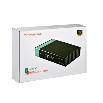 Full HD GTMedia V8X DVB-S2 LPS Palydovinis Imtuvas GT Žiniasklaidos V8 Nova Paramos H. 265 Built-in WiFi Dekoderis Nr. Programą Įtraukti