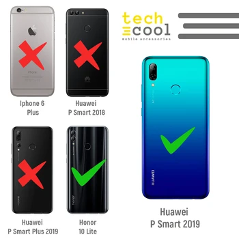 FunnyTech®Silikono Atveju Huawei P Smart 2019 l 