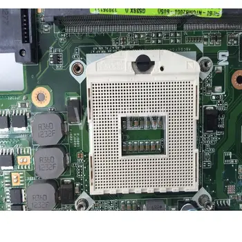 G53SX Su 4 RAM Lizdai DDR3 Mainboard ASUS G53SX G53SW VX7 Tinka NVIDIA GTX460M 560M Nešiojamas Plokštė Testas nemokamas pristatymas