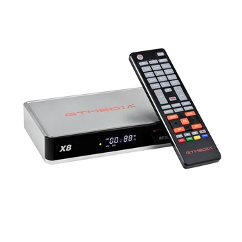 GTMedia X8 Palydovinės 1080P Imtuvas: DVB-S2 S2X Multi-stream Parama Auto Biss Set Top Box Dekoderis atnaujinti nuo V8 NOVA V9 Super