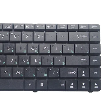 GZEELE NAUJAS RU už ASUS K42J X43 A43S K42 A42J X42J K43S N42 B43 U41 K43S U35J PR04J juoda rusijos nešiojamojo kompiuterio klaviatūra