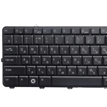 GZEELE naujo Nešiojamojo kompiuterio Klaviatūra Dell 1535 1435 1555 PP39L PP24L RU išdėstymas juoda su Apšvietimu rusijos notepad pakeitimo