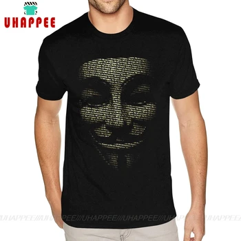 Geriausia Mes Anonimas Mr. Robot Marškinėliai Vyrams Custom Print Trumpas Rankovėmis Grynos Medvilnės Juoda O Kaklo Tee