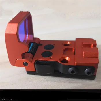 Glock 20mm Weaver Geležinkelių Airsoft Mini Red Dot Akyse Kolimatorius Reflex Akyse taikymo Sritis Šautuvas priedai