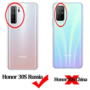 Gėlių, Prabangos Moterų Odos Atveju Garbę 30S CDY-NX9A Piniginės Dangtelį, Apversti Atveju Honor30 S Stiklas+Atveju Oda Huawei Honor30s 30C