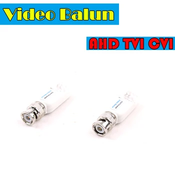 HD CVI/TVI/HAINAUT VAIZDO UTP Video Balun siųstuvas-imtuvas (Vytos Poros Adapteriu),BNC prie Eterneto kabelį(Cat5/5e/6) perdavimo