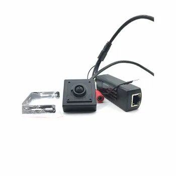 HD Onvif Audio POE Mini IP vaizdo Kamera Micro SD TF Kortelės Lizdas Tinklo IP Cam web Kamerą Už Paramą Namuose Andriod Iphone Priežiūra