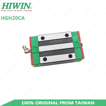 HIWIN HGH20CA vežimo blokuoti slankiklį už HGR20 hiwin linijinės geležinkelių CNC Komplektas