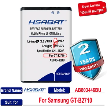 HSABAT Naujausias Baterija Samsung GT-B2710 Xcover Baterija 1650mAh AB803446BU AB803446BA