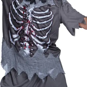 Halloween Kostiumai Vaikams, Filmų Ir Tv Kostiumas Berniukams Walking Dead Cosplay Mergaičių Kaulų Marškinėliai Kruvini Skeletas Vampyras Cosplay