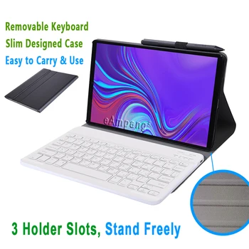 Hebrajų Keyboard Case For Samsung Galaxy Tab 8 8.0 2019 10.1 A6 2016 10.5 2018 T290 T295 P205 T510 T515 T590 T595 T580 T585