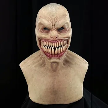Helovinas Siaubinga Ghastful Creepy Baisu Realus Monster Mask Maskuotis Tiekimą Šaliai, Cosplay Kostiumai, Rekvizitas