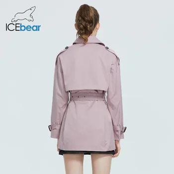 ICEbear 2020 Moterų pavasario švarkelis quitly atsitiktinis moterų atvartas tranšėjos paltai kokybės ženklo moterų drabužiai GWF20027D
