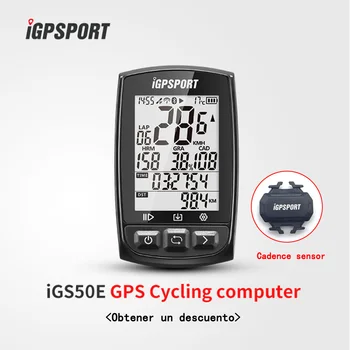 IGPSPORT igs50e GPS Dviračių kompiuterio Pridėti Cadence ro Greitis sparčiausiai 5S padėties nustatymo belaidžio iGS50E dviračio odometras