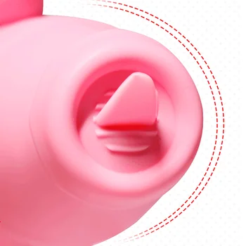 IKOKY Nematomas Nešiojami Liežuvio Vibratoriai 10 Greičio Lyžis Dildo Vibratorius G-spot Makšties Klitorio Stimuliatorius Sekso Žaislai Moterims