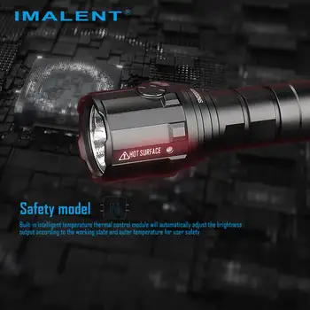 IMALENT R30C Power LED Žibintuvėlis 9000 Liumenų Tipas-C USB Įkraunamas Žibintuvėlis pagal 21700 Baterija Medžioklės, Paieškos ir Gelbėjimo